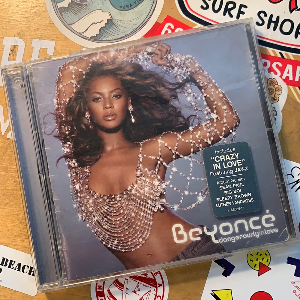 Beyoncé Dangerously In Love CD with hype sticker